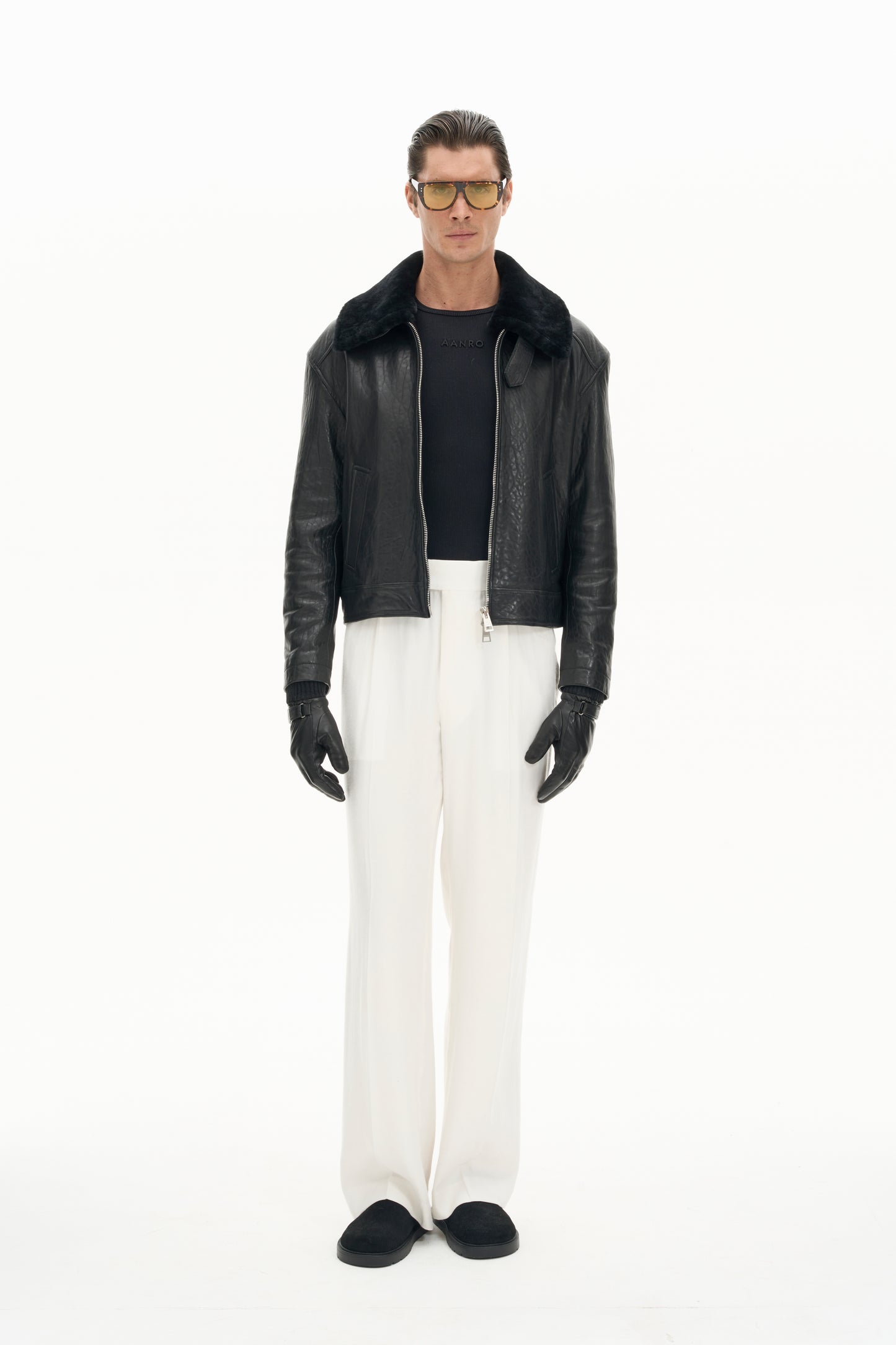 BELGRAVIA LEATHER JACKET