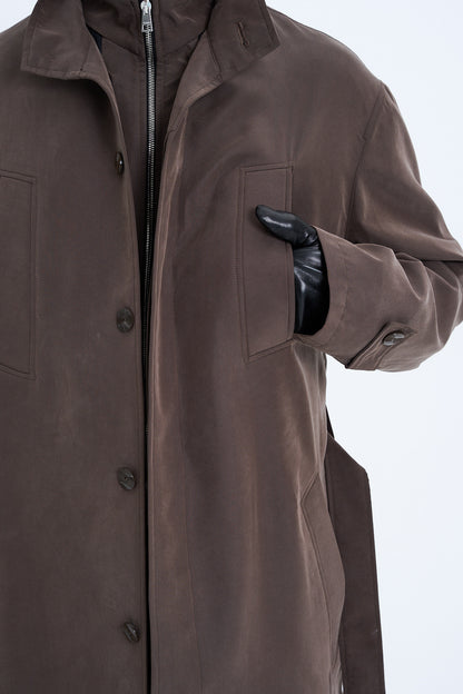 SMART TAILORED TRENCH COAT