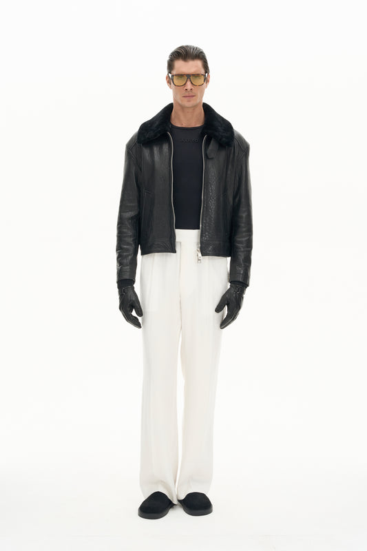 BELGRAVIA LEATHER JACKET