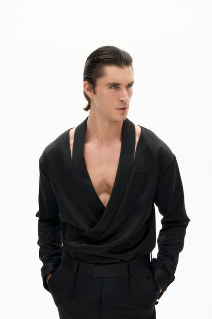 MIRAGE WRAP SHIRT