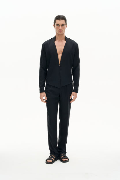 NOIR SILK SHIRT