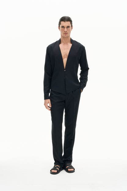 NOIR SILK SHIRT