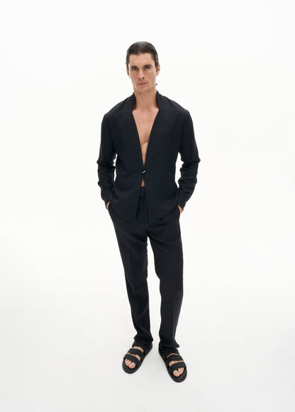 NOIR SILK SHIRT