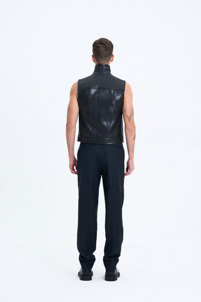 MOUFLON LEATHER VEST