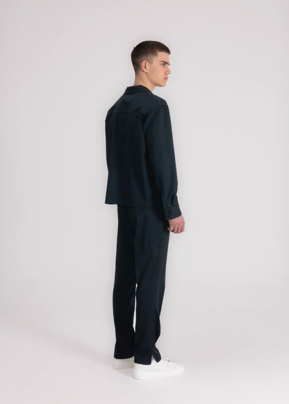 TAILORED WOOL PANT